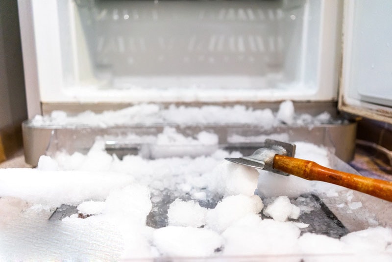 علت های تخلیه گاز یخچال و تشخیص آن