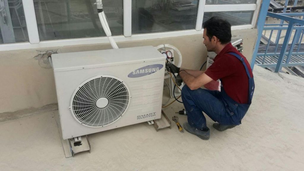 آموزش تست و راه اندازی کولر گازی ال جی (LG)