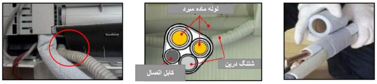 نصب کولر گازی اینورتر ال جی