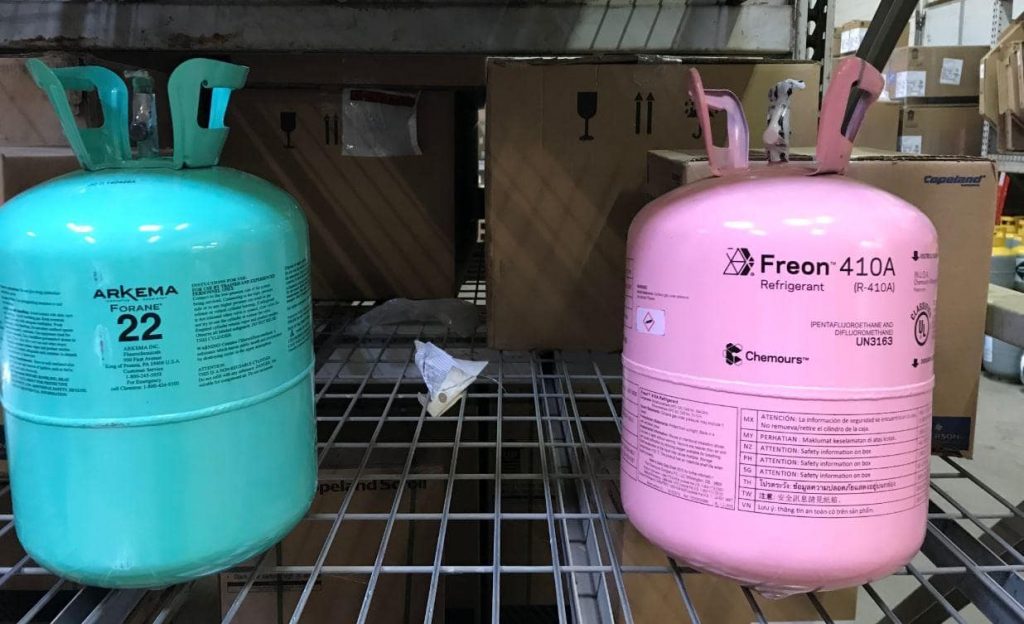 نشت گاز فریون