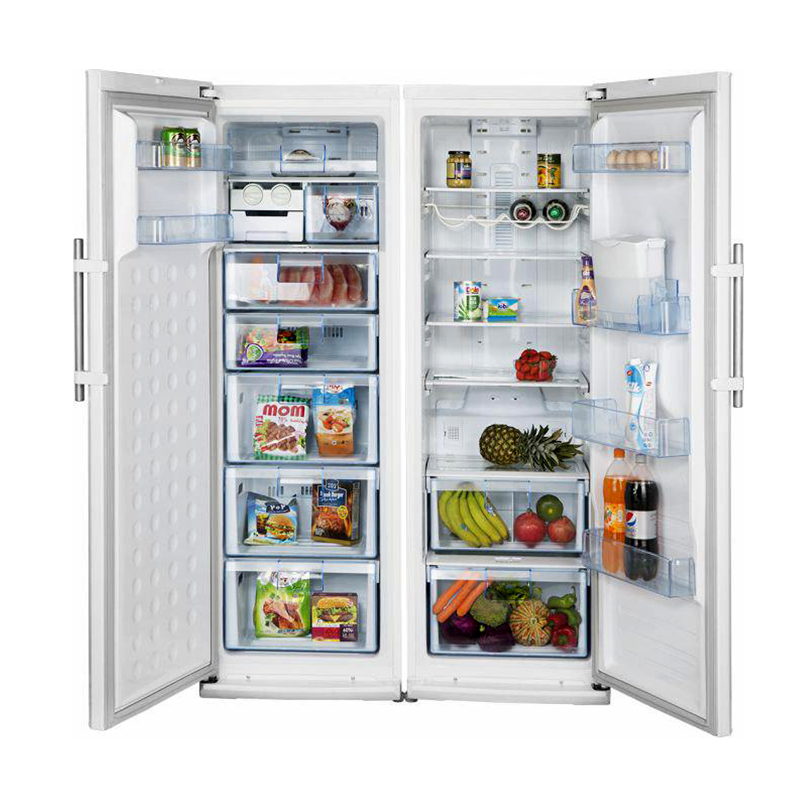 راهنمای استفاده از یخچال فریزر و ساید بای ساید دوو